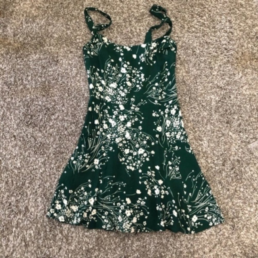 NWOT🔥Reformation Tempest Mini Dress - Lake_2